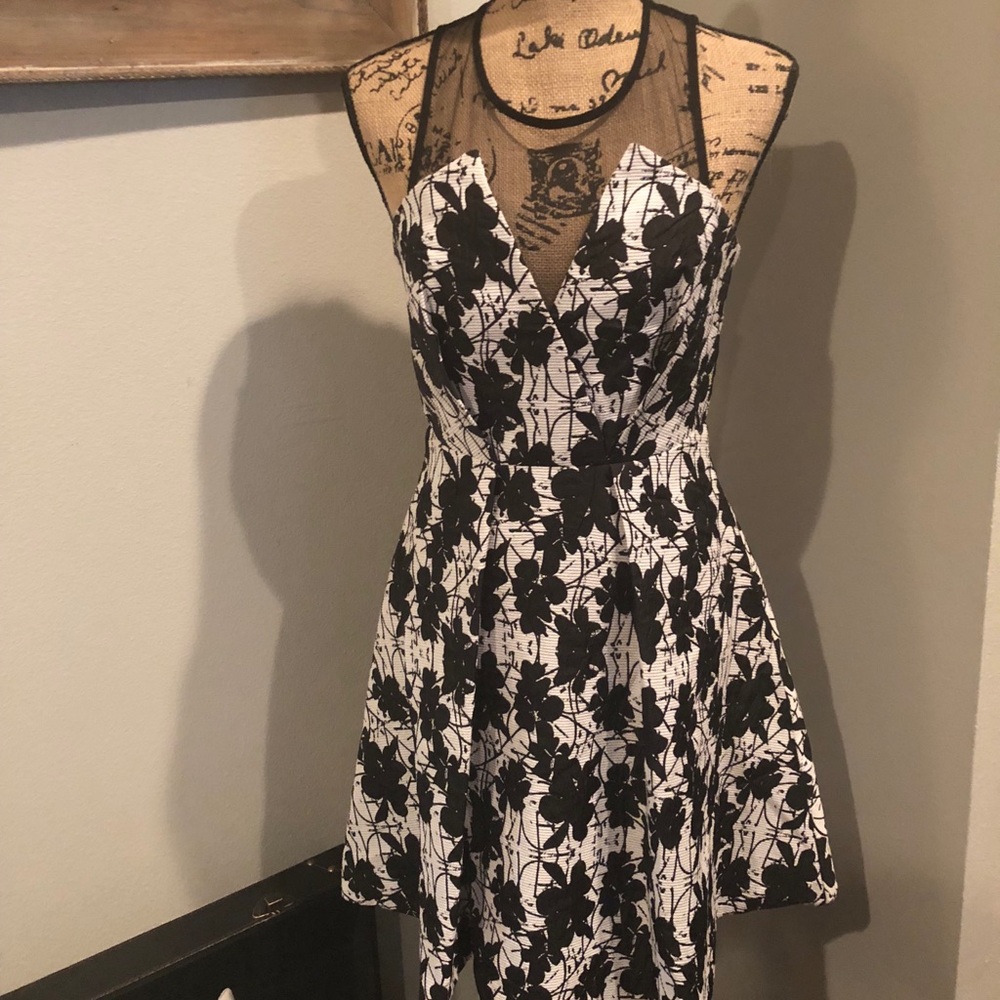BCBG floral dress